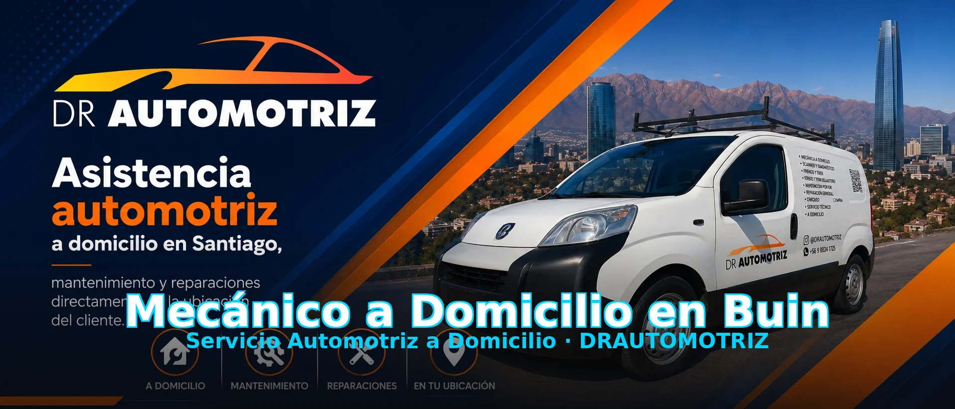 Mecánico a Domicilio en Buin - Servicio Automotriz a Domicilio DRAUTOMOTRIZ en Santiago