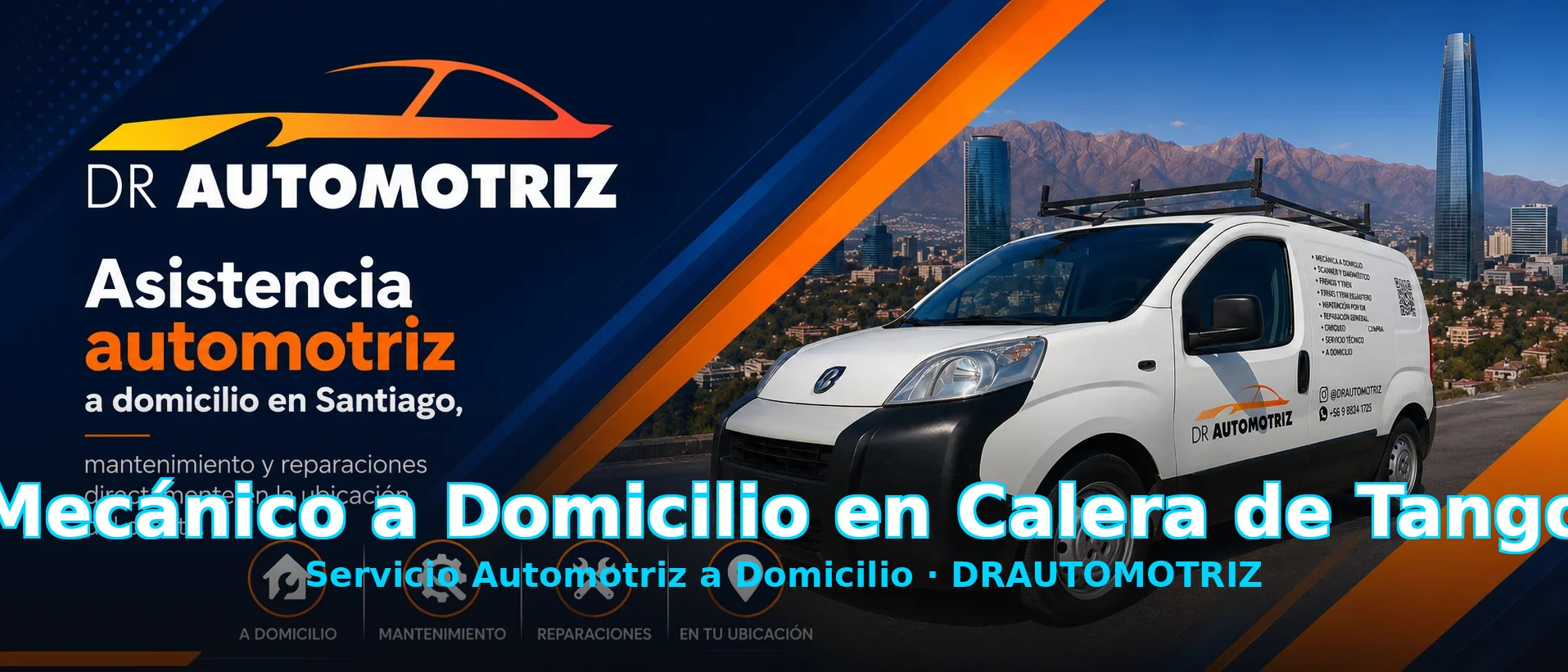 Mecánico a Domicilio en Calera de Tango - Servicio Automotriz a Domicilio DRAUTOMOTRIZ en Santiago