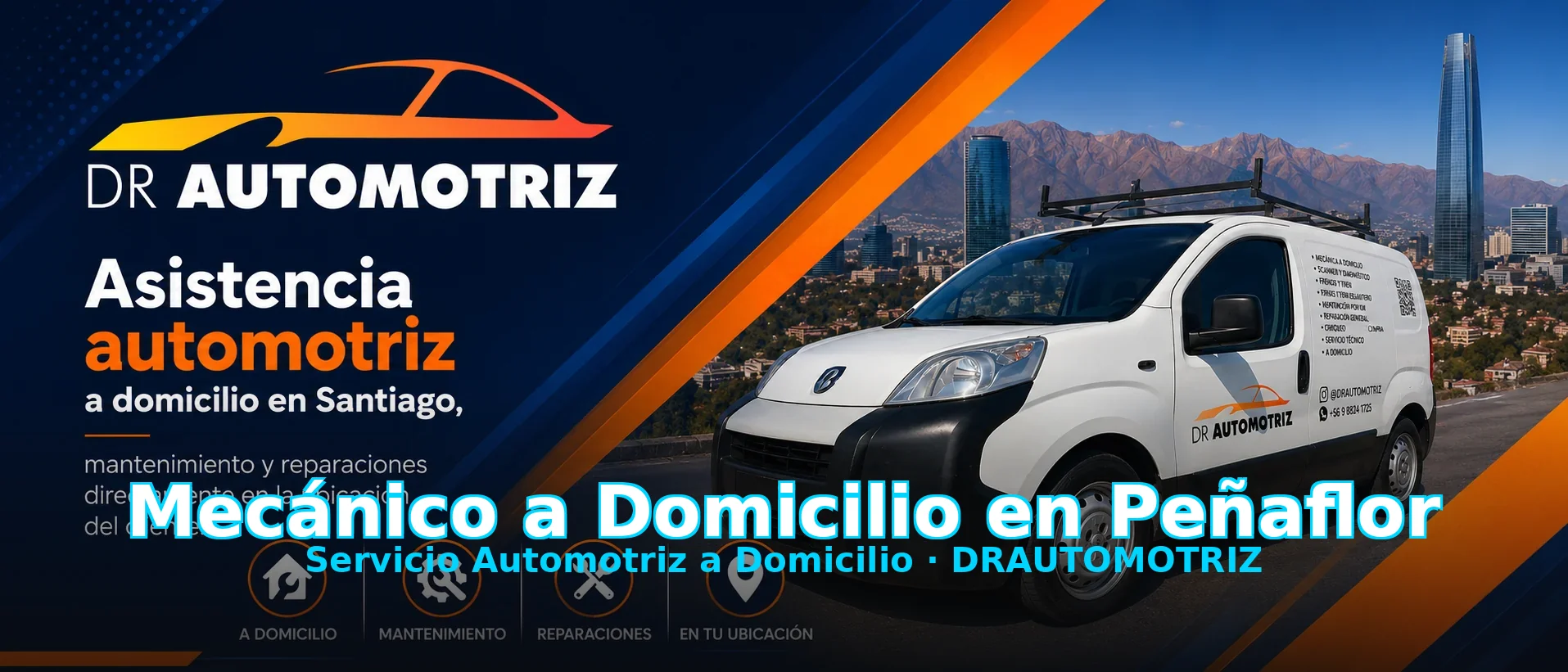 Mecánico a Domicilio en Peñaflor - Servicio Automotriz a Domicilio DRAUTOMOTRIZ en Santiago