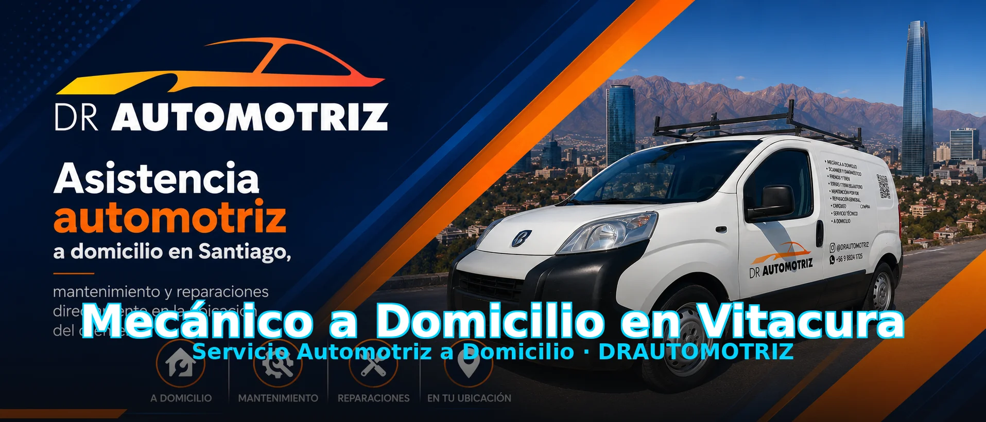 Mecánico a Domicilio en Vitacura - Servicio Automotriz a Domicilio DRAUTOMOTRIZ en Santiago