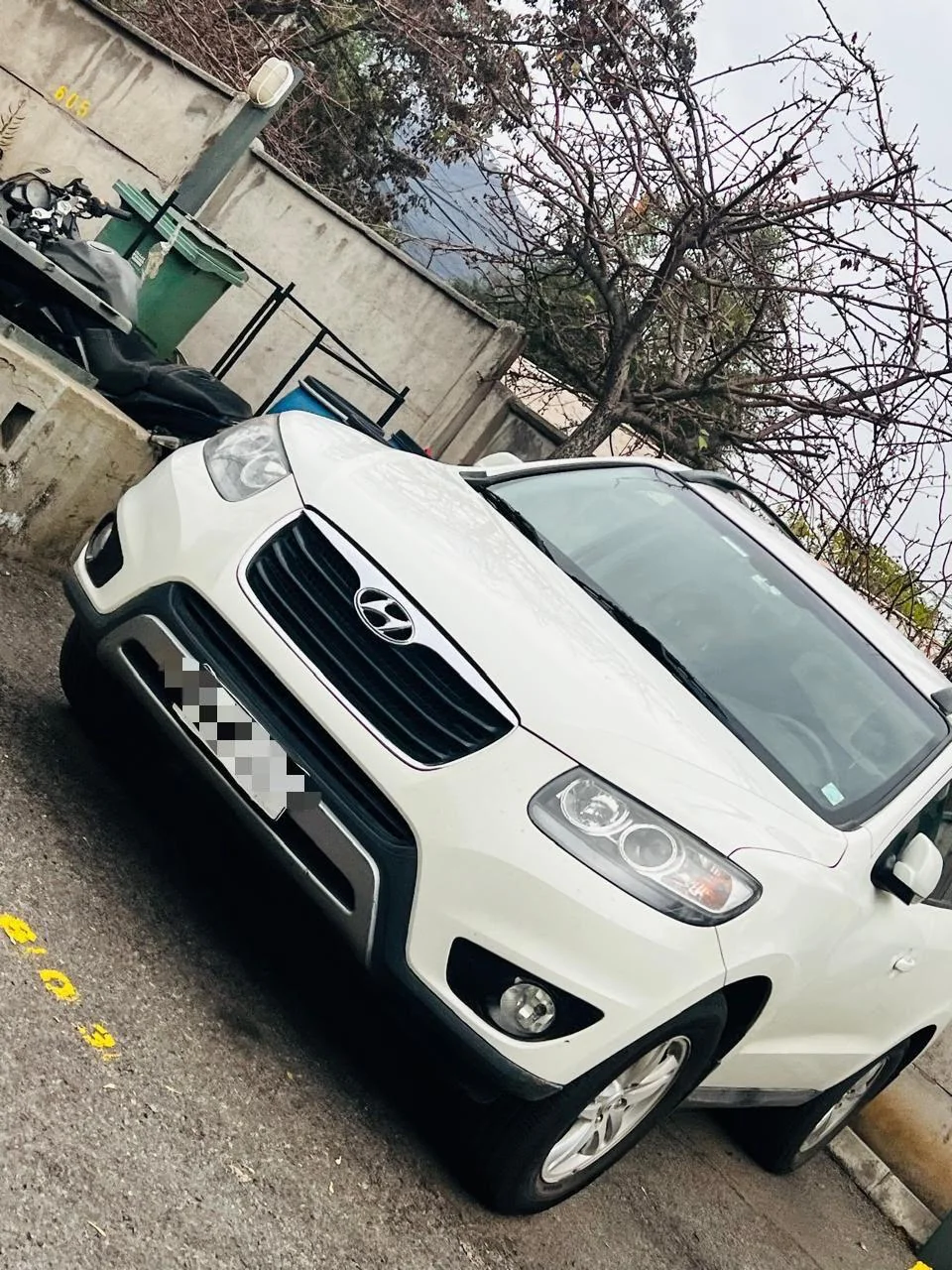 Drautomotriz Hyundai Santa Fe Blanco Suv