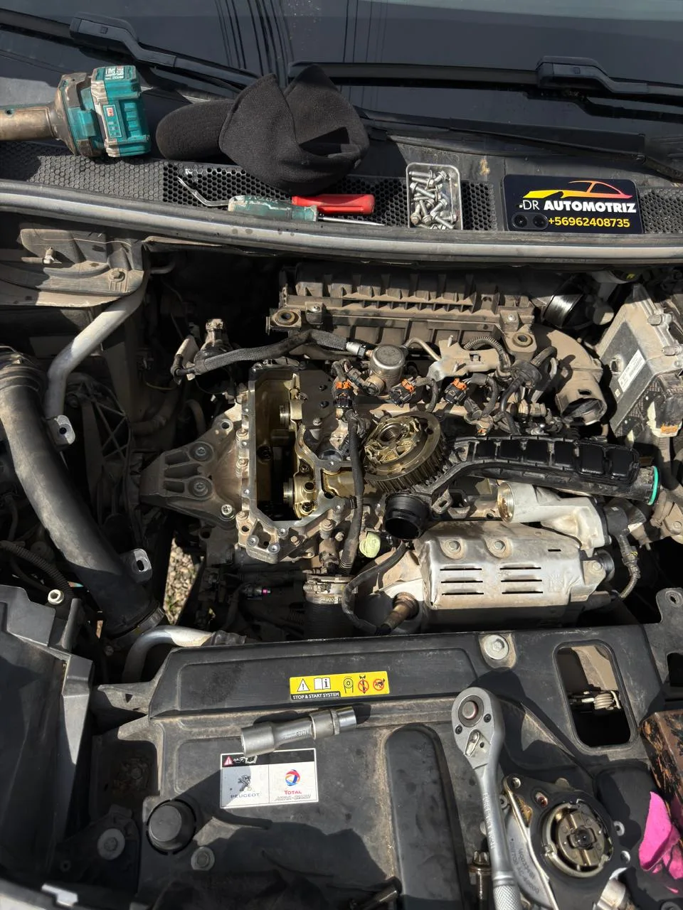 Desarme Motor Peugeot Cambio Distribucion Santiago